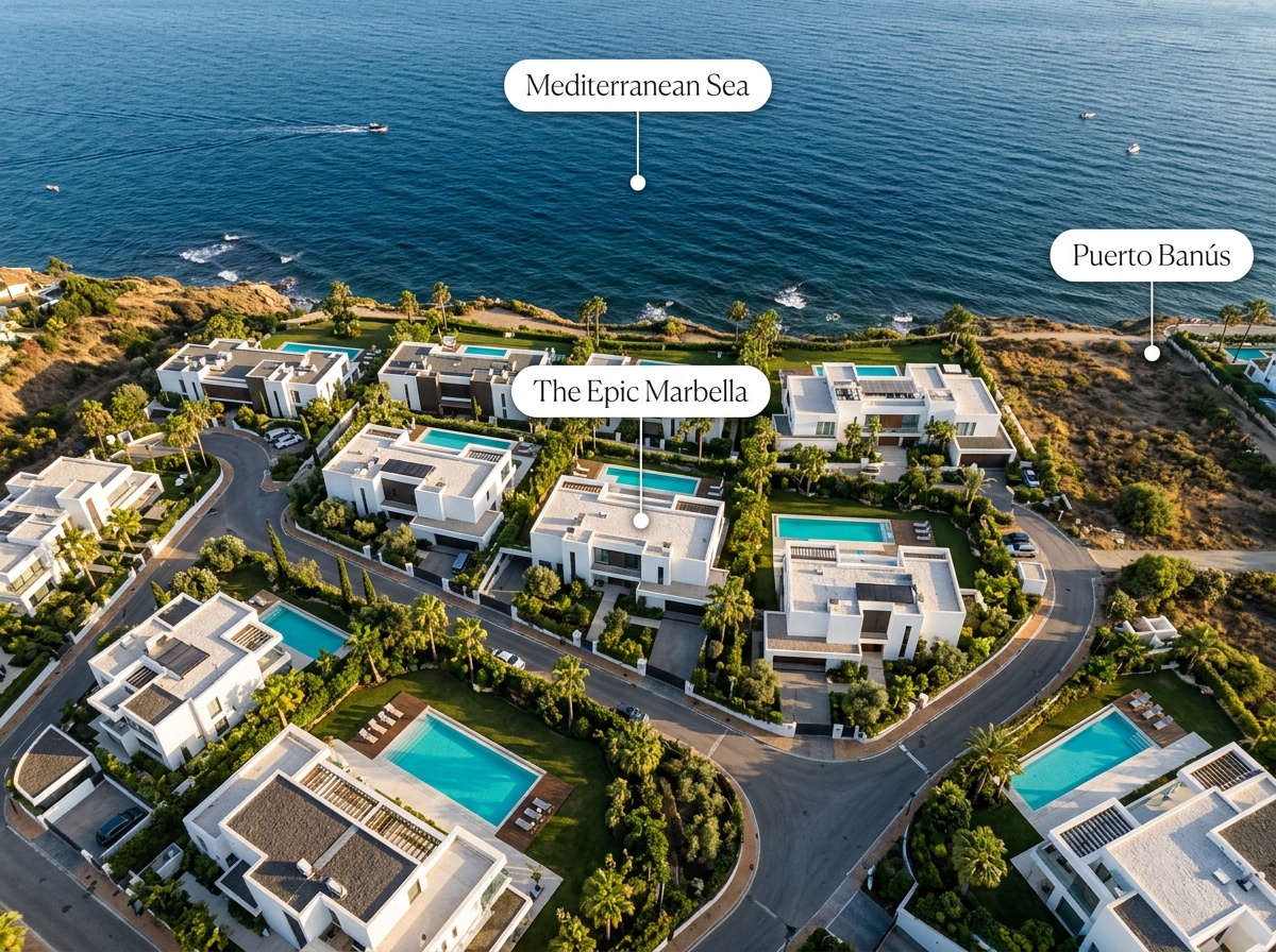 The Epic Marbella Aerial Overview