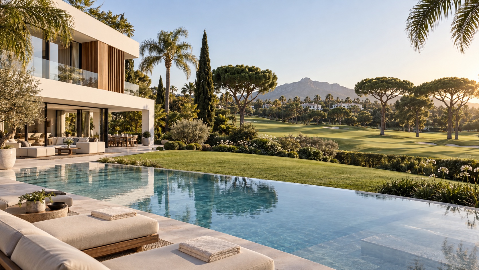 Villa Cerquilla - Frontline Golf Contemporary Estate, Nueva Andalucía