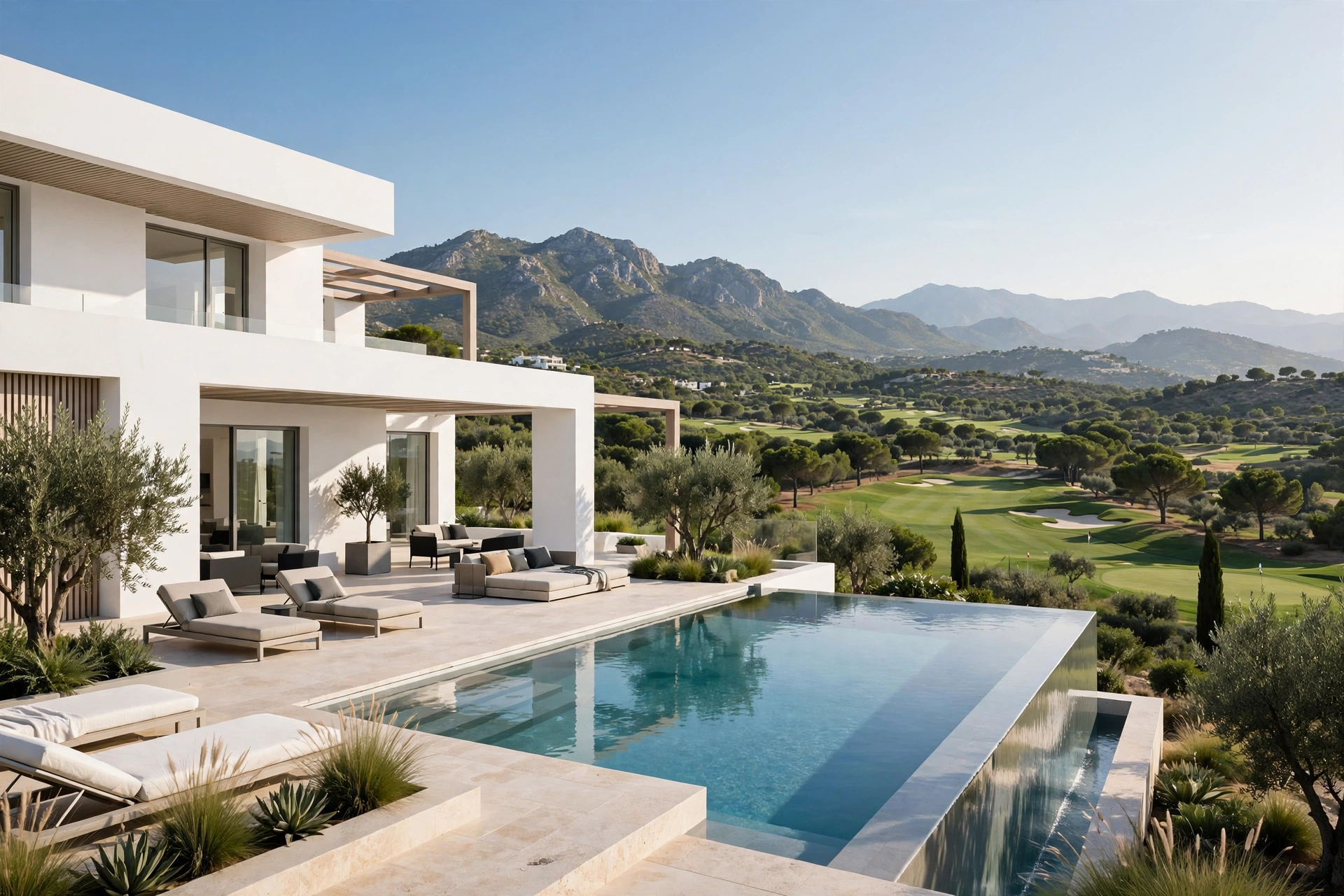 Luxury properties in Estepona Golf