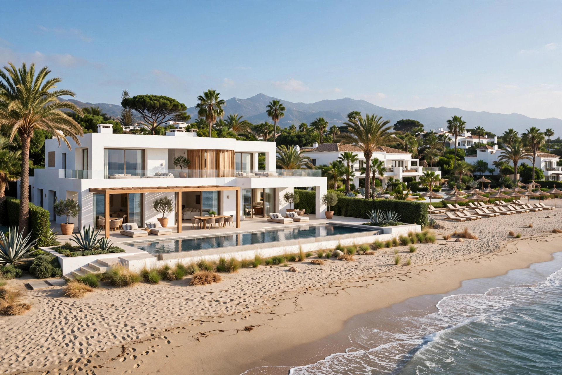 Golden Mile Beachfront Luxury Villas Marbella
