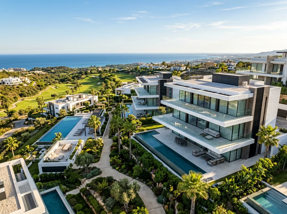 Contemporary modern development in Atalaya, New Golden Mile Estepona