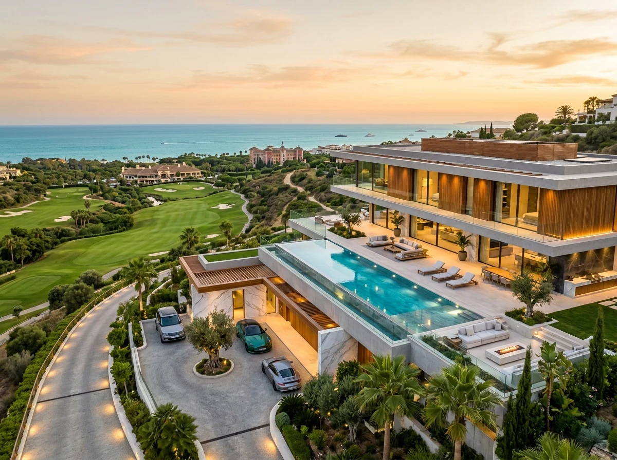 Ultra-luxury mansion in Los Flamingos Golf Resort, New Golden Mile Estepona