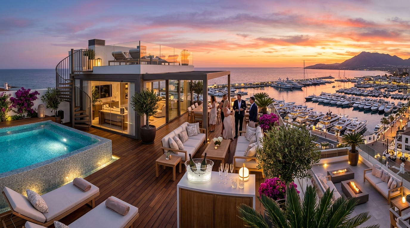 Luxury properties in Puerto Banús